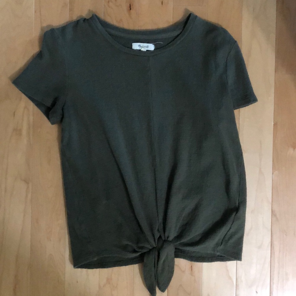 Madewell Tie-Front Shirt